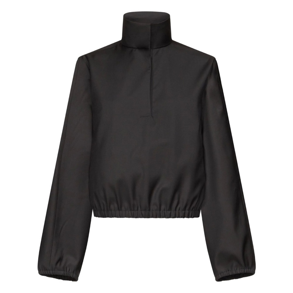 LouLou de Saison Zyla stand-collar top | Size 38